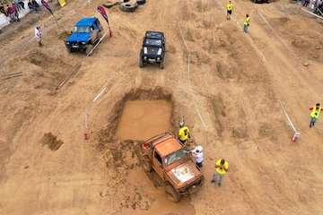  Exhibición de trial 4x4 en Jinámar (Foto TA)