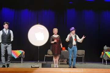 Juan Tamariz llena de misterio y alegría el Teatro de Telde (Foto TA)