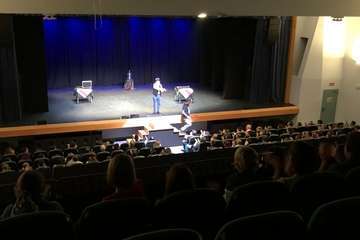 Juan Tamariz llena de misterio y alegría el Teatro de Telde (Foto TA)