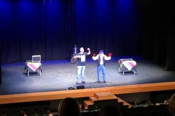 Juan Tamariz llena de misterio y alegría el Teatro de Telde (Foto TA)