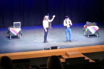 Juan Tamariz llena de misterio y alegría el Teatro de Telde (Foto TA)