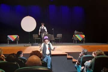 Juan Tamariz llena de misterio y alegría el Teatro de Telde (Foto TA)