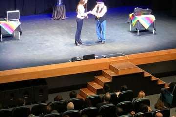 Juan Tamariz llena de misterio y alegría el Teatro de Telde (Foto TA)