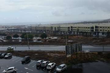 Lluvias en Telde en el Día de la Constitución (Foto Jesús Ruiz Mesa)