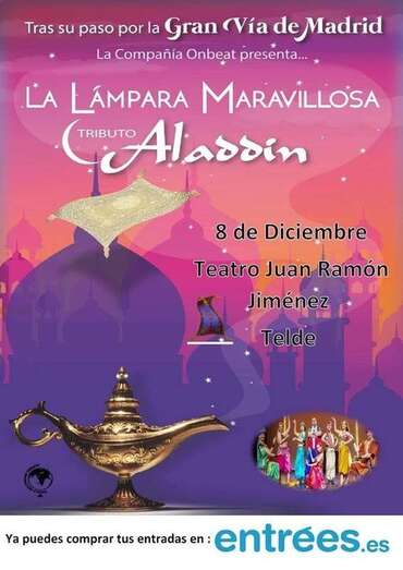 Cartel de la obra que se representa en Telde (Foto TA)