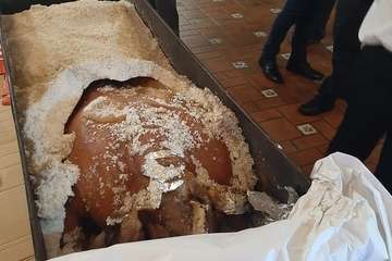  La familia taxista de Telde confraterniza por Navidad (Foto TA)