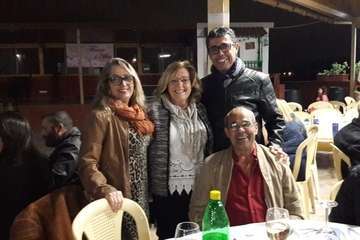  La familia taxista de Telde confraterniza por Navidad (Foto TA)