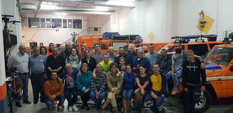 El encuentro navideño tuvo lugar en las instalaciones de PC de Telde en San Juan (Foto TA)