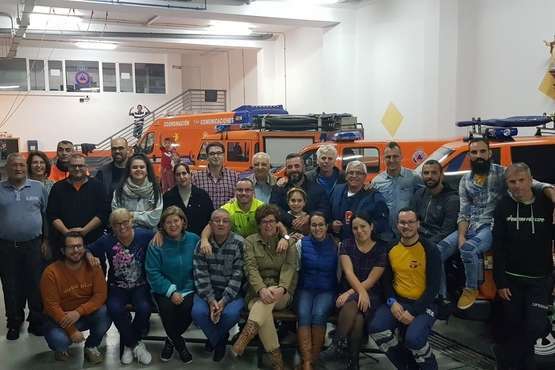  Protección Civil de Telde celebra la Navidad (Foto TA)