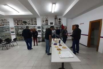 Brindis navideño de la UD Telde (Foto TA)