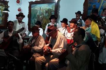 Noche de villancicos en El Casino de Telde (Foto TA)