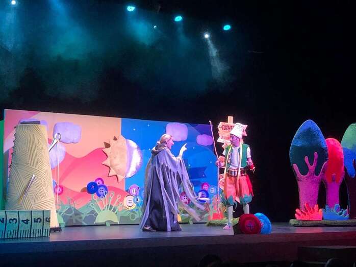 La obra se escenifico esta tarde en el Teatro Municipal de Telde (Foto TA)