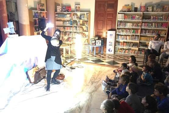  Mundo de Luz entretiene a los niños de Telde (Foto TA)