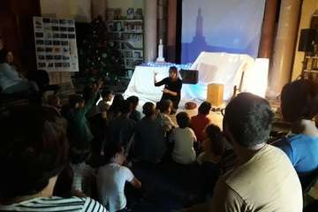  Mundo de Luz entretiene a los niños de Telde (Foto TA)