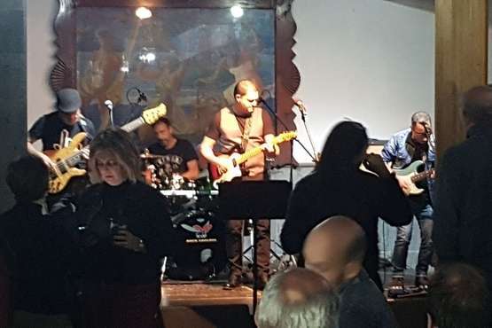 Concierto de Los Sarantontones en El Casino de Telde (Foto TA)