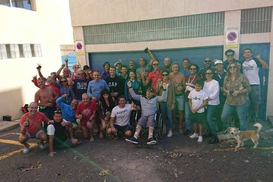 Salinetas recuerda a Diego Amador con tiempo sur (Foto TA)