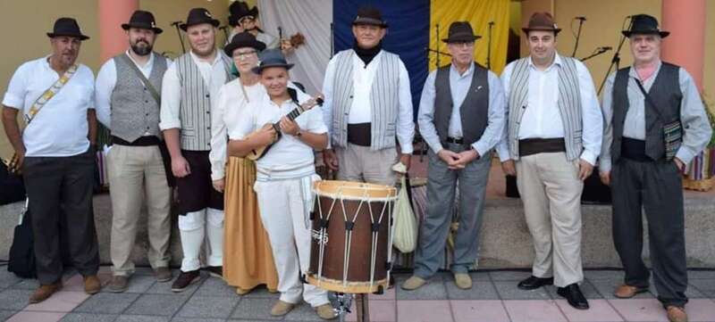 Imagen del grupo folclórico (Foto TA)