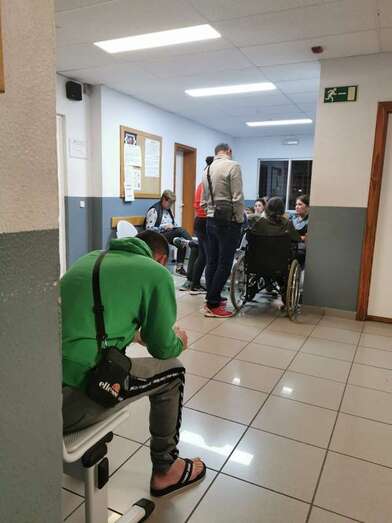 Imagen remitida por un usuario del Servicio de Urgencias del Centro de Salud de Jinámar (Foto TA)