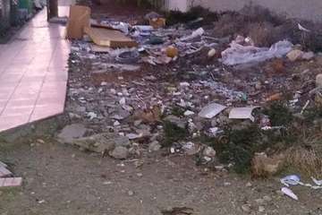 Sentimiento vecinal de abandono en Las Huesas (Foto TA)