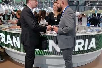 Apretada agenda de reuniones y entrevistas en FITUR (Foto TA)