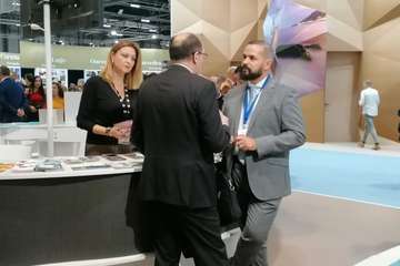 Apretada agenda de reuniones y entrevistas en FITUR (Foto TA)