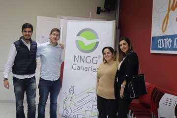 NNG de Telde, en una reunión regional del PP en La Laguna (Foto TA)