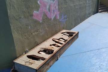 Telde patina en la conservación de las pistas de skateboarding (Foto TA)