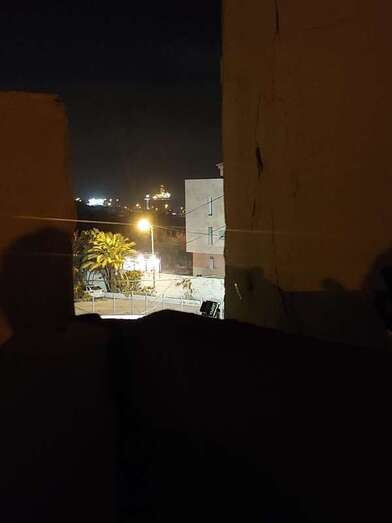 Incendio en el edificio abandonado de La Pardilla (Foto TA)