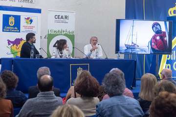 Presentación del libro Fronteras sobre la migración (Foto TA)