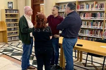 Encuentro literario con Santiago Gil sobre la vida amorosa de Galdós (Foto TA)