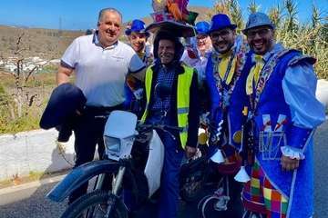 Fiesta escolar de Carnaval en Lomo Magullo (Foto TA)