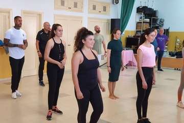 Taller intensivo de Latín Salsa en La Garita (Foto TA)