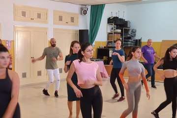Taller intensivo de Latín Salsa en La Garita (Foto TA)