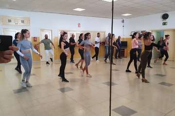 Taller intensivo de Latín Salsa en La Garita (Foto TA)