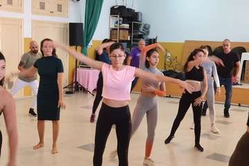 Taller intensivo de Latín Salsa en La Garita (Foto TA)