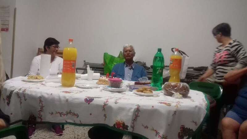 La fiesta homenaje a Francisco Suárez fue organizada por un grupo de feligreses de El Calero (Foto TA)