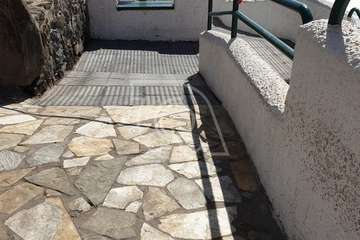 Balizan el acceso a las playas de Telde (Foto TA)