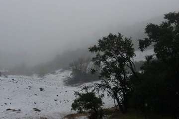 Hielo y nieve en la cumbre de Gran Canaria (FotoTA)