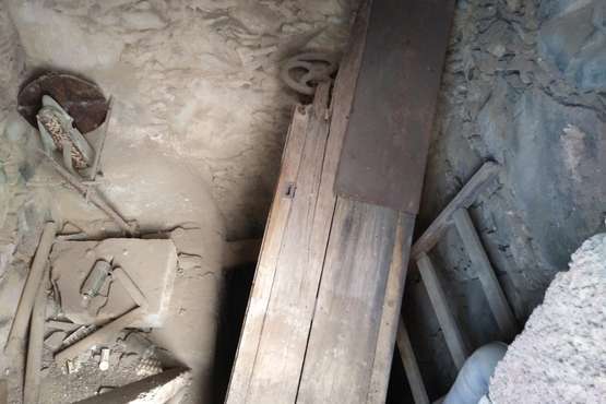 El peligro se mantiene en El Callejón del Castillo (Foto TA)