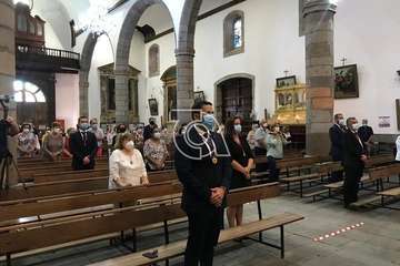 Solemne misa en la Basílica de #Telde en honor del patrono de la ciudad (Foto TA)