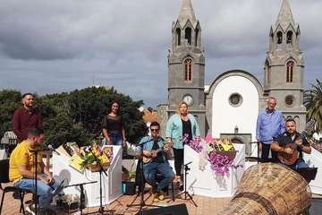 Viva Canarias graba su primer programa en Telde (Foto Francisco Javier Santana)