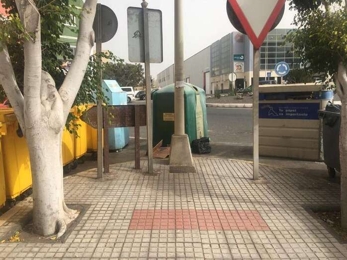 La rambla quedó completamente limpia (Foto TA)