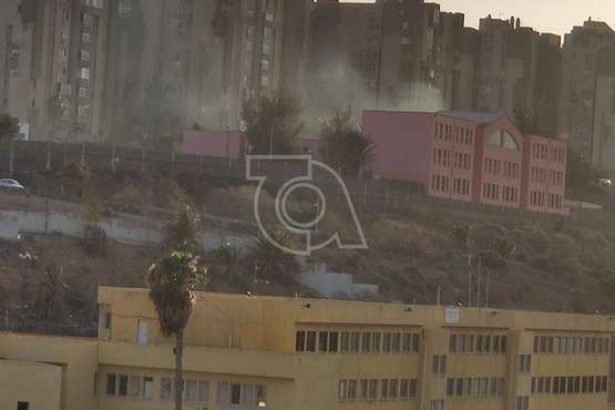 Conato de incendio en el Valle de Jinámar (Foto TA)