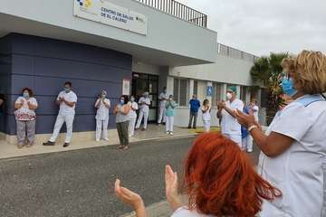 Conciertos de la Banda Municipal de Música en el Centro de Salud de El Calero y el Consultorio Médico de Las Longueras/TA.