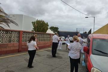 Conciertos de la Banda Municipal de Música en el Centro de Salud de El Calero y el Consultorio Médico de Las Longueras/TA.