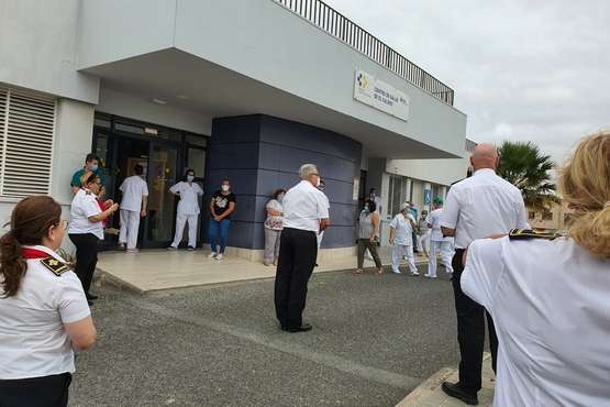 Conciertos de la Banda Municipal de Música en el Centro de Salud de El Calero y el Consultorio Médico de Las Longueras/TA.