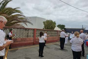 Conciertos de la Banda Municipal de Música en el Centro de Salud de El Calero y el Consultorio Médico de Las Longueras/TA.