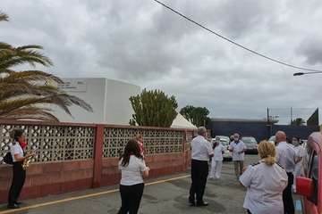 Conciertos de la Banda Municipal de Música en el Centro de Salud de El Calero y el Consultorio Médico de Las Longueras/TA.