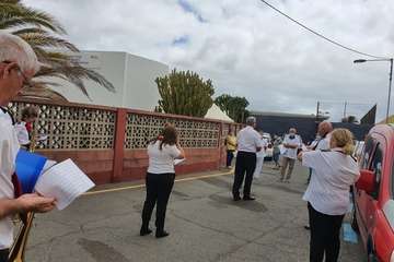 Conciertos de la Banda Municipal de Música en el Centro de Salud de El Calero y el Consultorio Médico de Las Longueras/TA.
