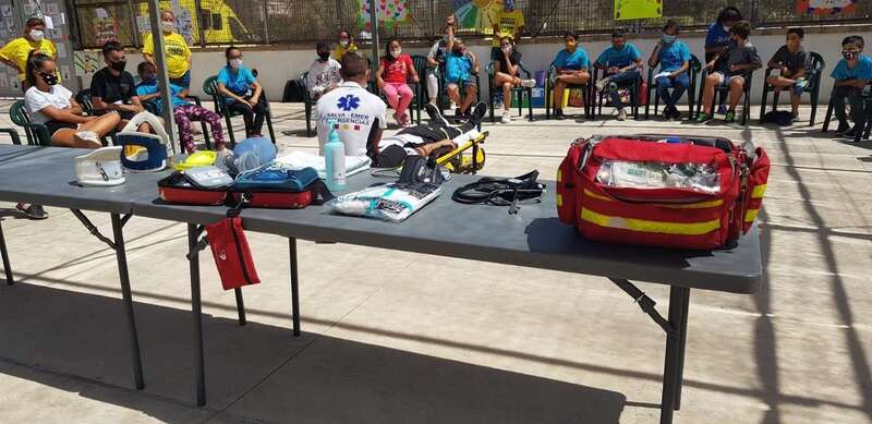 La actividad estuvo a cargo de la Unidad de Salvamento y Emergencias Salva-Emer Canarias/TA.